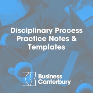 CECC-Disciplinary process practice notes and templates