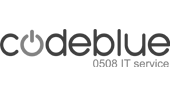 CodeBlue.BnWLogo